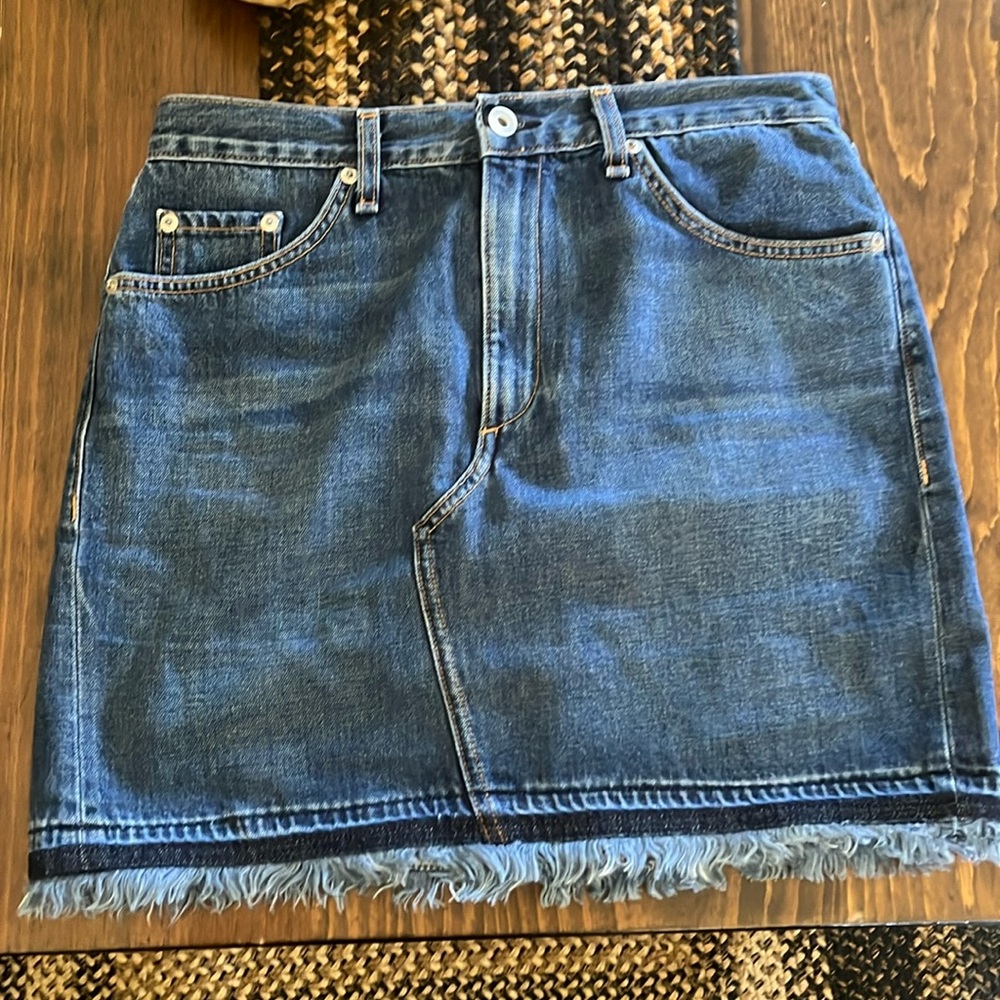 rag and bone size 28 waist Jean skirt - like new